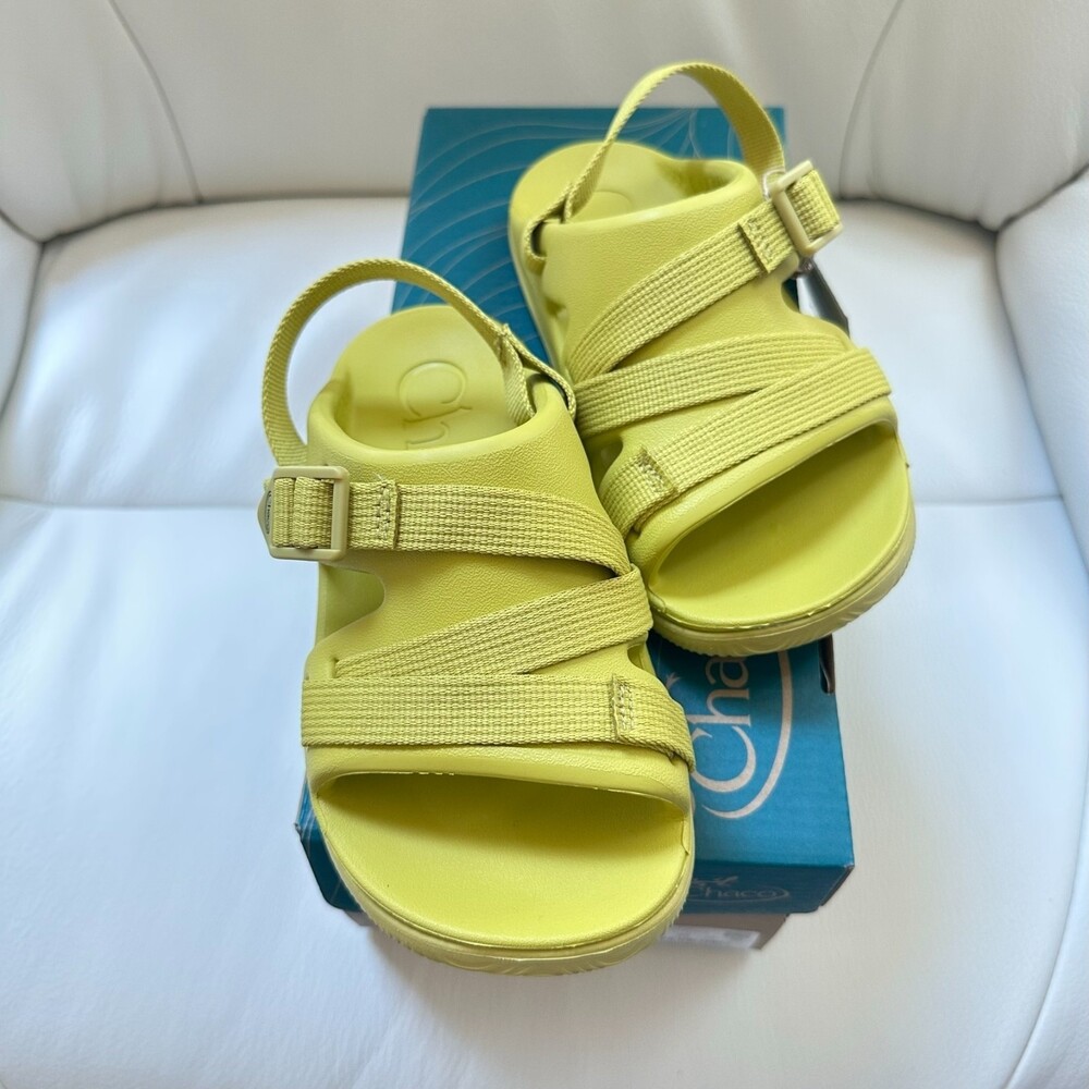 Chaco Kids Chillos Sport Sandal Green Size 3 New